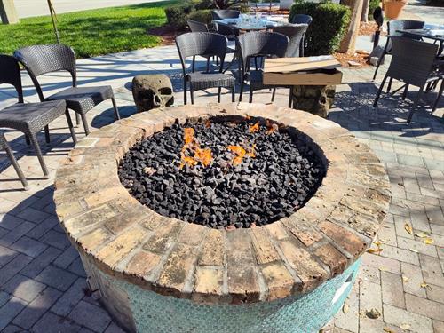 Gas Fire Pit Installation