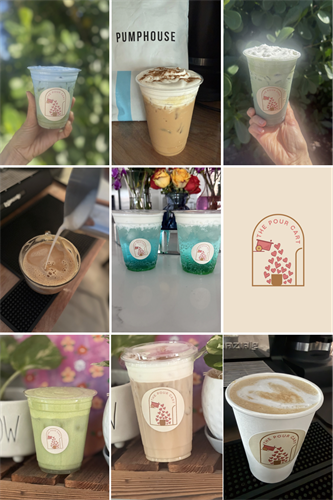 Hot lattes, matcha, dirty sodas, all made with LOVE ??