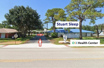 Stuart Sleep Location (as viewed from Ocean Blvd)