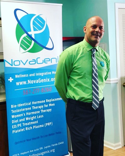 Tim Bruce co-founder of NovaGenix in Jupiter Florida