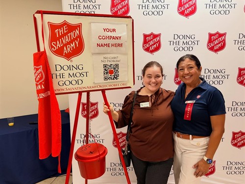 C&W Team at Salvation Army Business Before Hours