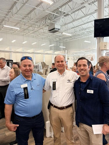 Eric Kiehn, CEO and President of C&W Technologies, at networking event