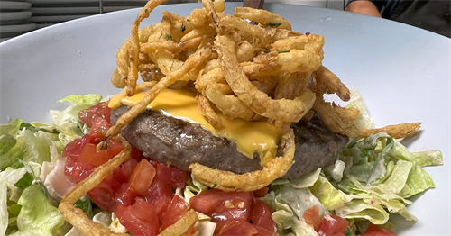 Bunless Burger Bowl Is Popular at Lunch & Dinner