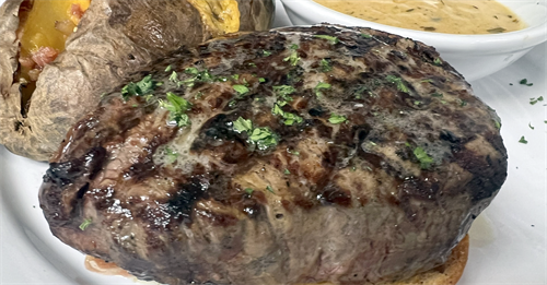 Known for Great Beef, We Have a Large and Small Filet Mignon