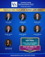 Lesser Law Firm Attorneys Earn 2026 Florida Super Lawyers Recognition