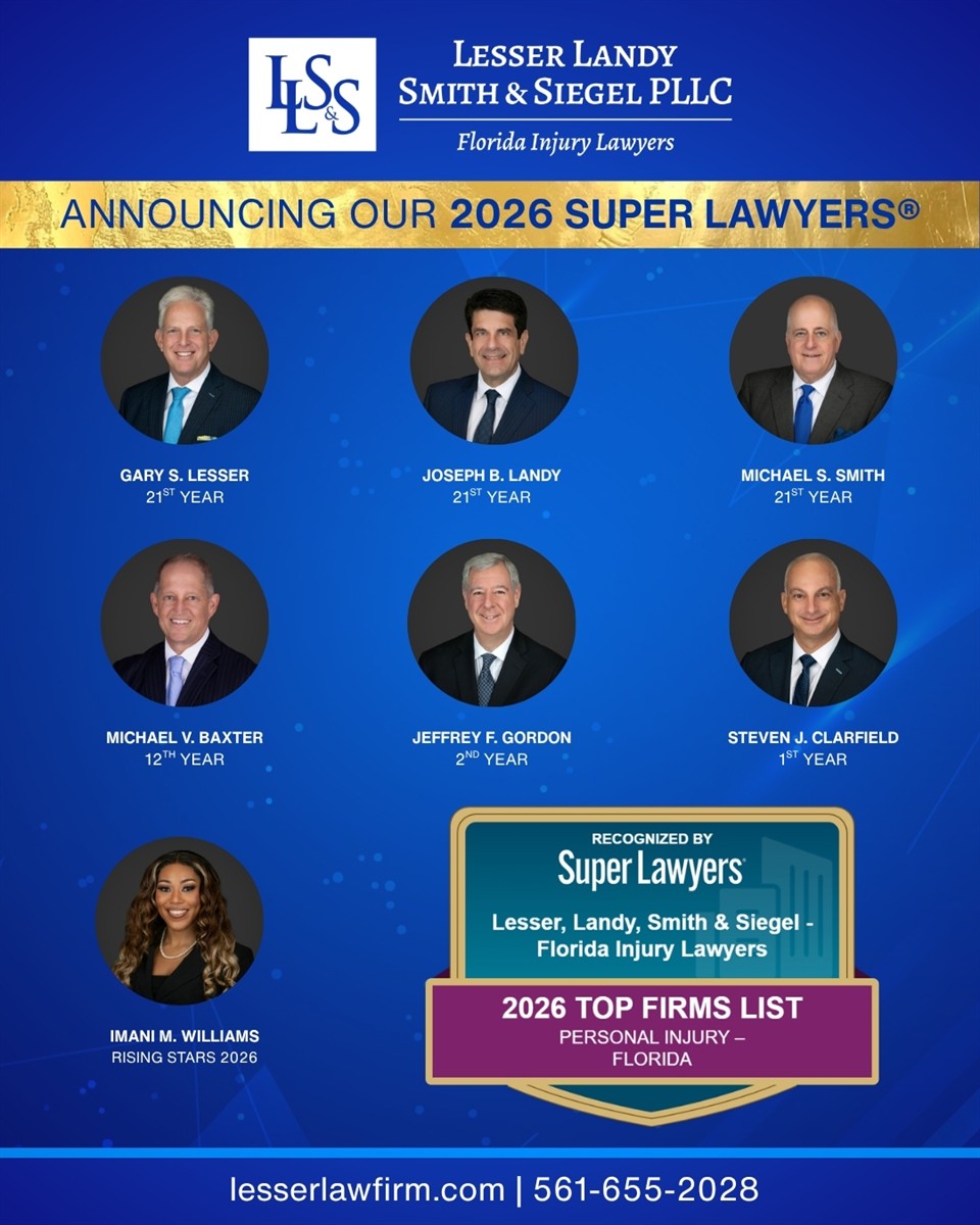 Lesser Law Firm Attorneys Earn 2026 Florida Super Lawyers Recognition