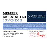 Member Kickstarter Luncheon 5-12-26