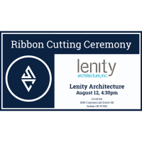 Ribbon Cutting - Lenity Architecture