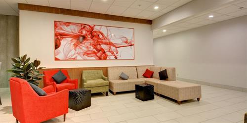 Relax in our brand new lobby...