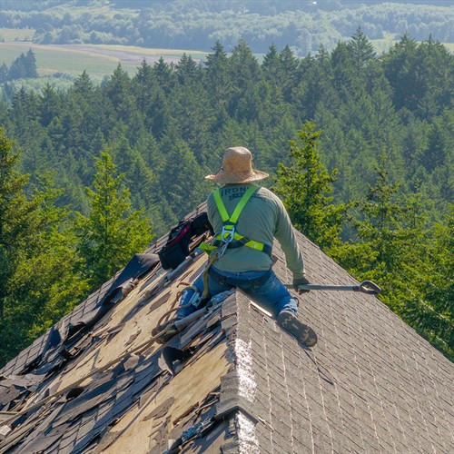 Finishing the ridge strong, where precision meets pride on every IronHead roof.
