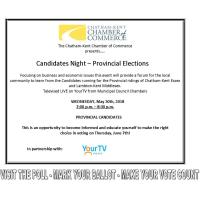 Candidates Night - Provincial Election