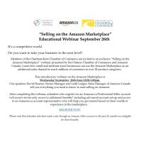 Selling on the Amazon Marketplace Webinar