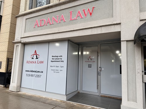 Our office on King St W.