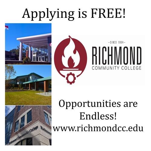 Apply for Free to RichmondCC