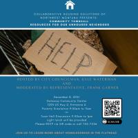 Community Townhall: Resources for Our Unhoused Neighbors