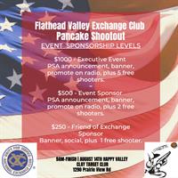 First Annual Flathead Valley Exchange Club "Pancake Shoot Out"