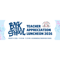 Back to School Teacher Appreciation Luncheon 2026