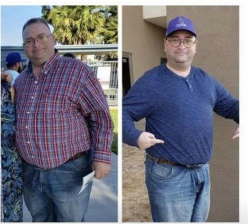 Adam has lost over 137 lbs!