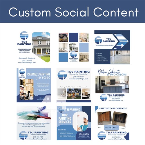 Custom Social Media Content - T&J Painting
