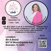 Mic Drop Club - Tampa - December 1st 2026
