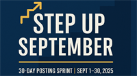Step Up September - 30 Day Posting Challenge