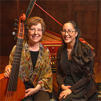 Lisa Terry, viola da gamba and Joanne Kong, harpsichord