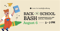 Commons Co-Op Local Market: Back to School Bash