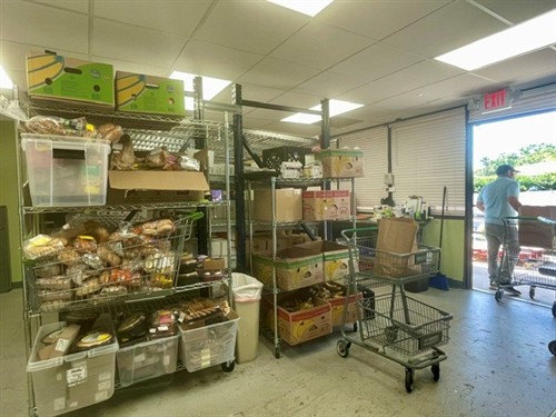 Joel JFS Orlando's Food Pantry Assistant in Action! 