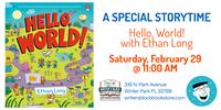 Hello World! Storytime with Ethan Long