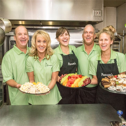 The Pearson’s Catering crew—smiles on and proud to serve Central Florida with heart and hustle.