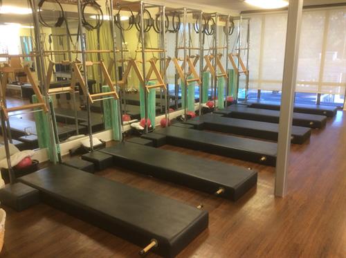 Group of Six Tower Mat Pilates 