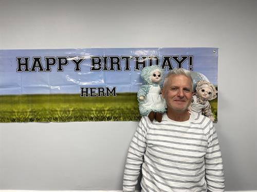 Wishing our Owner Herm, a very Happy Birthday!