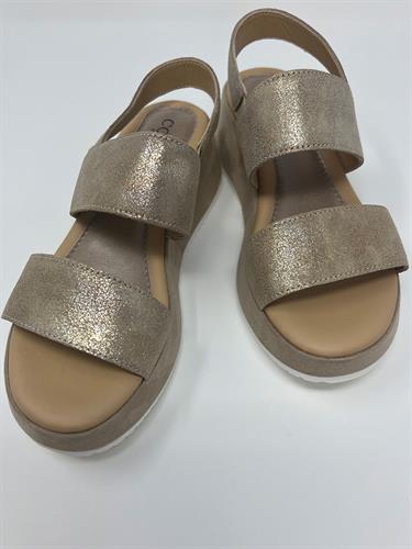 The ALISHA leather sandal made in Italy