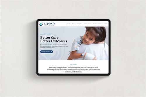 Website Design for Medical Consulting Agency