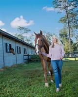 Fall is here, and it's the perfect time for an equestrian beauty photoshoot!