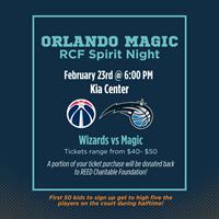 REED Charitable Foundation Orlando Magic Spirit Night!