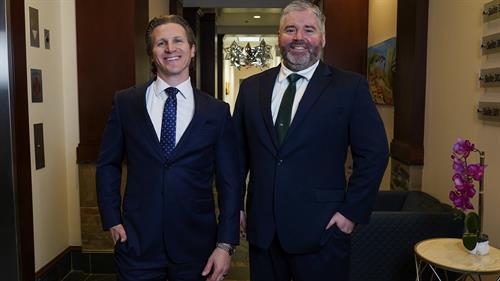 Attorney Brandon Gans and Ian Wise Attorney Brandon Gans and Ian Wise