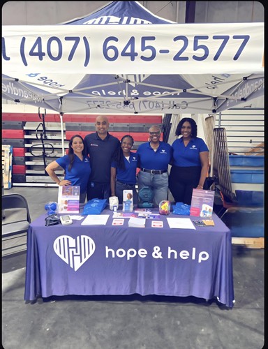 Proud Team at the OCA Community Health Fair!