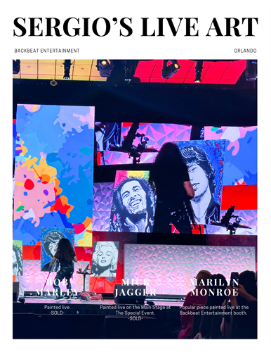 Sergio's Live Art + Live Music