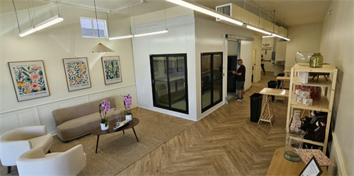 View inside the boutique. Walk-ins welcome! 