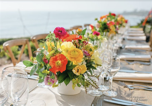 We do event florals, corporate gifting, and subscriptions. Contact us today to learn more!