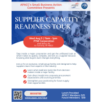 APACC SBAC: Supplier Capacity Readiness Tour