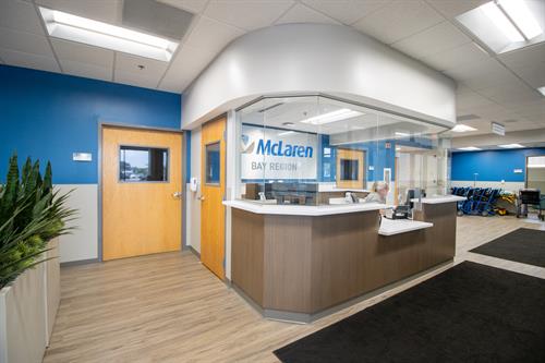 McLaren Bay Region Emergency Department Lobby Renovation 2025