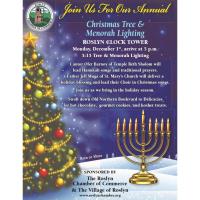 Roslyn Tree and Menorah Lighting