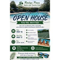 Roslyn Pines Swim & Tennis Club Open House