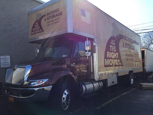 Custom Moving Trucks with air suspension
