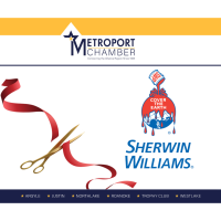 Ribbon Cutting! Sherwin-Williams