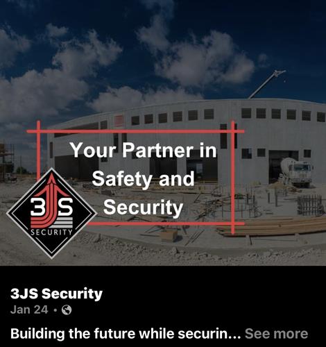 3JS Security is on duty to safeguard your logistics or construction site 24/7.
