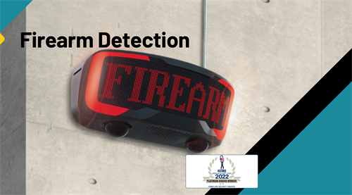 Firearm Detection. Initiates lockdown procedures upon the detection of a firearm.