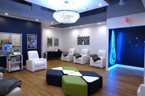 The DRIPBaR Keller IV therapy lounge serving Keller and Fort Worth clients